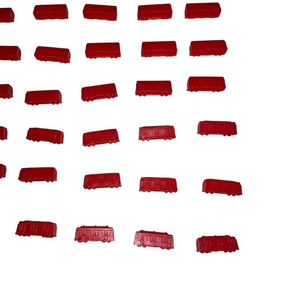 Days of Wonder Ticket to Ride Set of 48 Red Train Cars Replacement Parts - Picture 5 of 5